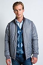 Zip Off Sleeve Taffeta Jacket With Rib Trim