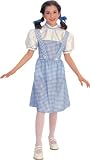 Rubies Wizard Of Oz Dorothy Tradition Style Dress & Hair Bow For Children Size Large