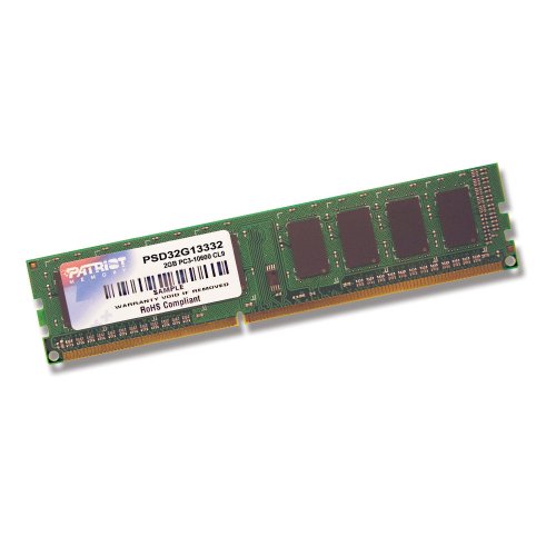 Patriot  Signature DDR3  Module  Desktop Memory PSD32G13332 Green