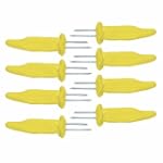 Norpro 5409 8-Pack Corn Holders, Yellow