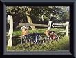 Art Poster Metal Framed Print - Lime Brick Farm - Artist: Marcia Joy Duggan- Poster Size: 5 X 7