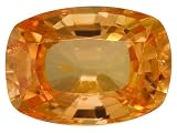 MIN 1.00CT 7X5MM CUSHION SPESSARTITE GARNET FROM NIGERIA