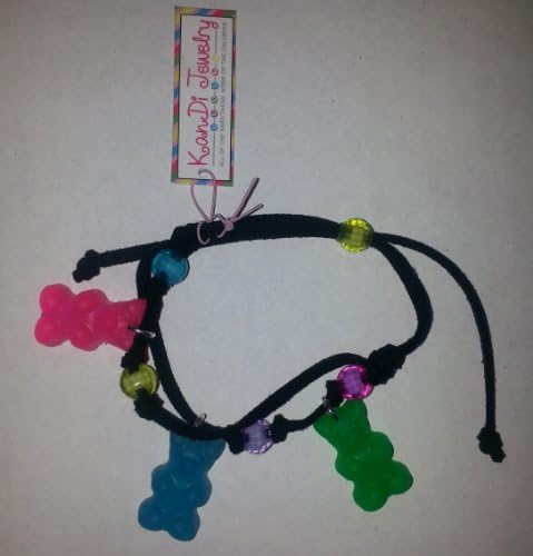 Gummy Bear Black Bracelet