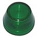 Pilot Light Lens, 30mm, Green, Plastic