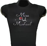 Miss U Michael T-Shirt made with Swarovski Crystals