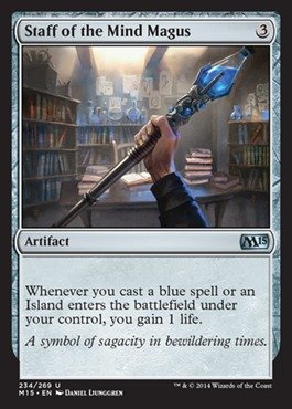Magic: the Gathering - Staff of the Mind Magus (234/269) - Magic 2015