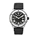 Bulova Men's 65B108 Black Rubber Swiss Automatic Black Dial Watch,Bulova,65B108,BUL-65B108