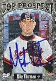 Mike Thurman, Harrisburg Senators - Expos Affiliate Autographed Card