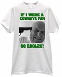 EAGLES FAN GUN TO THE HEAD COWBOYS FOOTBALL T SHIRT jersey