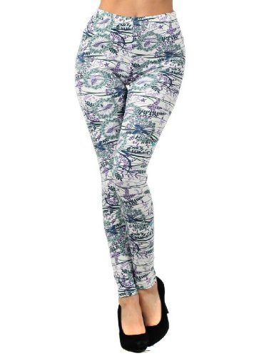 Women's Abstract and Animal Printed Leggings