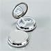 Silver Round Pill Box