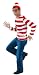 Elope Wheres Waldo Adult Costume Kit