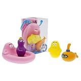 Plastoy - 80501 -  Jouet De Bain- Barbapapa Barque, Barbotine Sous Marin , Barbabelle Et Barbidou