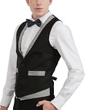 41Drk6kV0TL. SL160  Doublju Mens Casual Pocket button vest Collection
