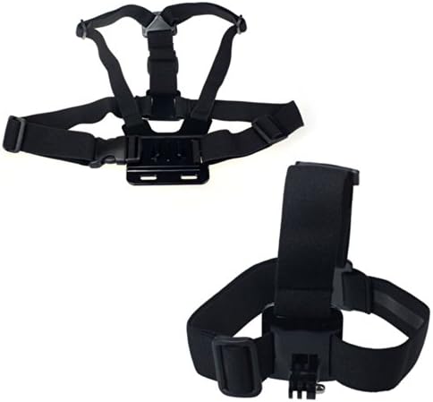 Changeshopping Portable Head Belt Strap+Chest Harness Mount Accessories For GoPro Hero 1 2 3 3+ Camera Chest Harness Mount + Accessories For GoPro Hero 1 2 3 3+ Camera