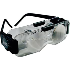 2X COIL TV Magnifying Glasses by MAGNIFYING AIDS