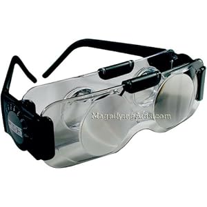 2X COIL TV Magnifying Glasses by MAGNIFYING AIDS