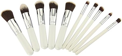 8 Piece Fantastic Premium Synthetic Kabuki Makeup Brushes Set Cosmetics Foundation Blending Blush Eyeliner Face Powder Brush Makeup Brushes Kit