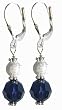 Starry Night Leverback Earrings