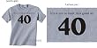 "It Is A Sin To Look This Good At 40" on Sports Grey Birthday T-Shirt