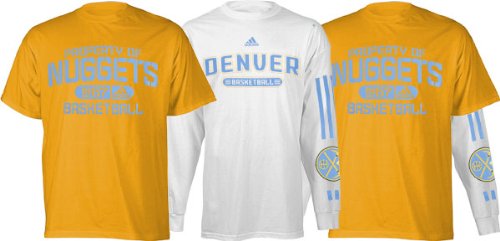Denver Nuggets Kids (4-7) 3 In 1 Combo Long Sleeve Shirt