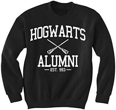 Harry Potter Inspired Hogwarts Alumni Sweatshirt (2X, Black)