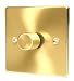 Kitchen & Housewares : SATIN BRASS 1 GANG 2 WAY 500 WATT DIMMER SWITCH C355BBW