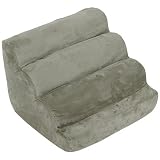Plush Foam Dog Steps Buckskin Small