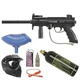 Tippmann A-5 Paintball Gun Black Bronze Starter Package