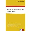 Lekt�rehilfen Lyrik der Nachkriegszeit 1945 - 1960. Ausf�hrliche Inhaltsangabe und Interpretation