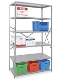 Industrial Steel Shelving, 36 x 24 x 87