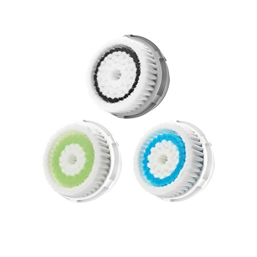 1 Normal,1 Deep Pore, 1 Acne Replacement Brush Head Combo Generic