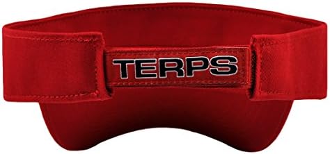 Maryland Terrapins Official NCAA Adult Adjustable Cotton Visor Hat by Top Of The World