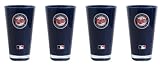 MLB Minnesota Twins 20-Ounce Insulated Tumbler 4 Pack