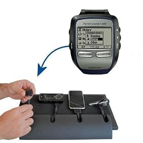 Gomadic Universal Charging Station - tips included for Garmin Forerunner 205 and many other popular devices