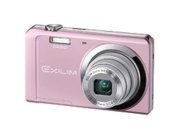 Casio Exilim EX-ZS10 Pink 14 MP Stylish and Slim Digital Camera with 5x Wide-Angle Zoom and 720p HD Video Capture