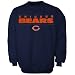 Search : Chicago Bears Navy Blue Critical Victory Sweatshirt