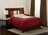 Lush Decor Villagio 4-Piece Comforter Set, Full