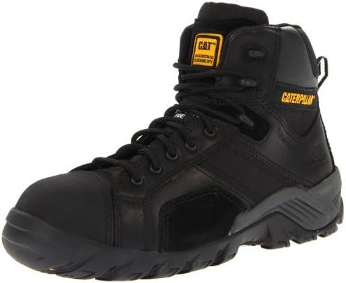 Caterpillar Women's Argon HI WP CT Work Boot,Black,7.5 M