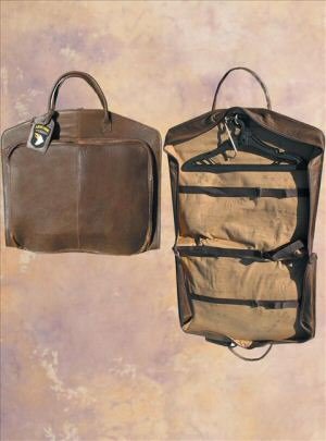 Scully, Garment bag - * 81st Aero Squadron Collection - Style # 603 - Antique lamb leather