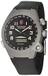 Victorinox Swiss Army Men's ST 5000 Digital Compass 24837 Black Rubber Swiss Quartz Watch with Black Dial