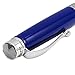 Montegrappa Piacere Chrome Cobalt Blue Micro Ballpoint Pen ISPYMBBD
