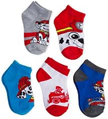 New Item Paw Patrol Classic 5 pk Little Boys Shorty Socks