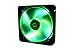 Wing 12 PL 120mm PWM Fan Green LED