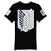 F&C Attack on Titan (Shingeki No Kyojin) Anime T-shirt Cosplay Unisex Costume