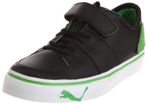 [�v�[�}] PUMA �G���r���[�� ���E V �L�b�Y 353077 03 (�u���b�N/�N���V�b�N �O���[��/�z���C�g/17)