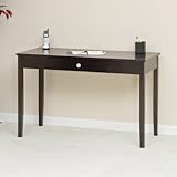 Black Apricot Finish Computer Desk