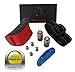 Our K9 Red Small Dog No Bark Collar - Anti Bark Static Shock Control - 7 Levels Button Adjustable Sensitivity Control - Warning Beep Then Shock for 9 - 70 lb. Dogs - Low Battery Alarm