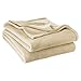 Bare Home Ultra Soft Microplush Velvet Blanket - Luxurious Fuzzy Fleece Fur - All Season Premium Bed Blanket (Full/Queen, Oyster)