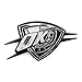 FANMATS NBA - Oklahoma City Thunder Molded Chrome Emblem